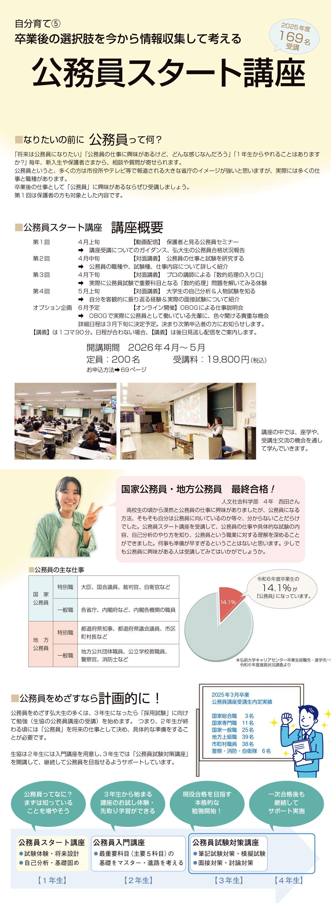 公務員スタート講座