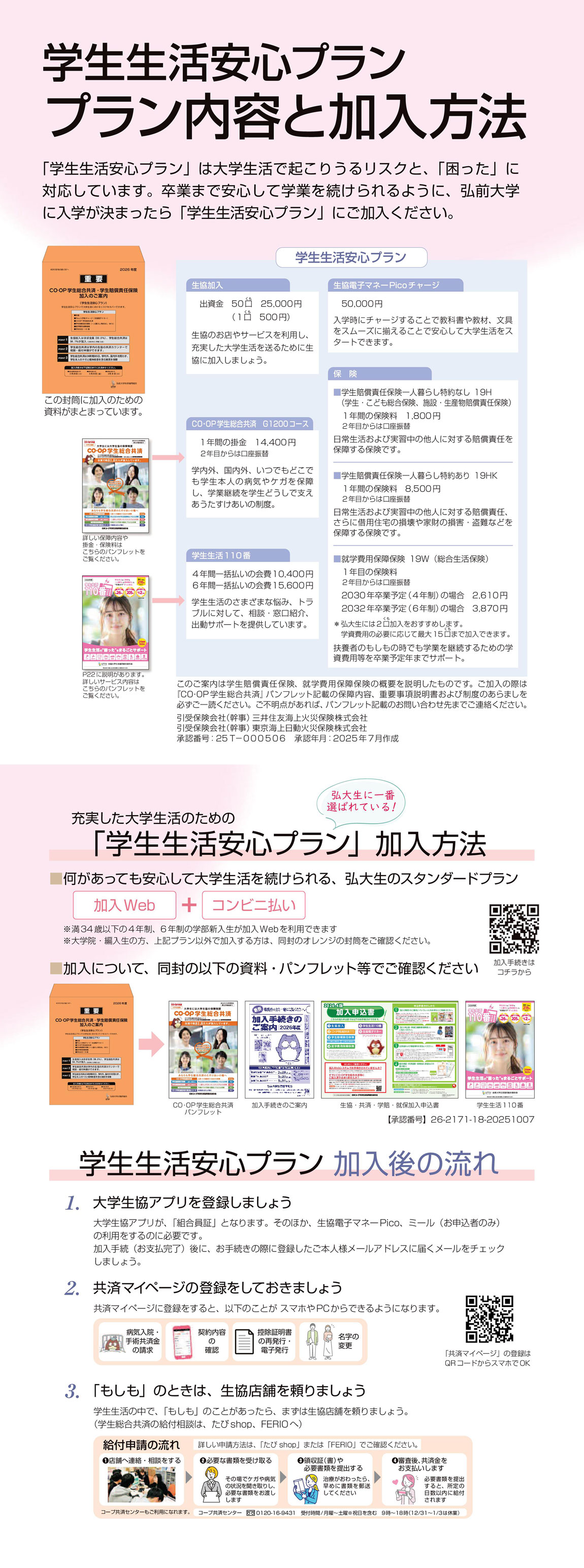 加入手続きのご案内